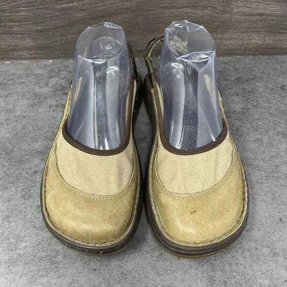 Chaco Devotee Slingback Sandals Womens Size 8.5 Slip On Brown Leather Closed Toe - Picture 3 of 9